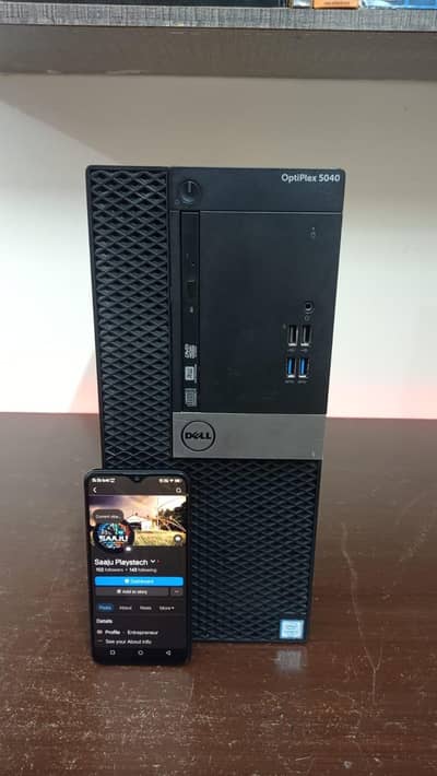 i7 6700 PC 8 GB RAM with ssd and hard drive read description