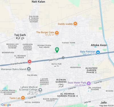 Prime Location Commercial Plot Spread Over 5 Marla In Al-Ahmad Garden - Block F Available