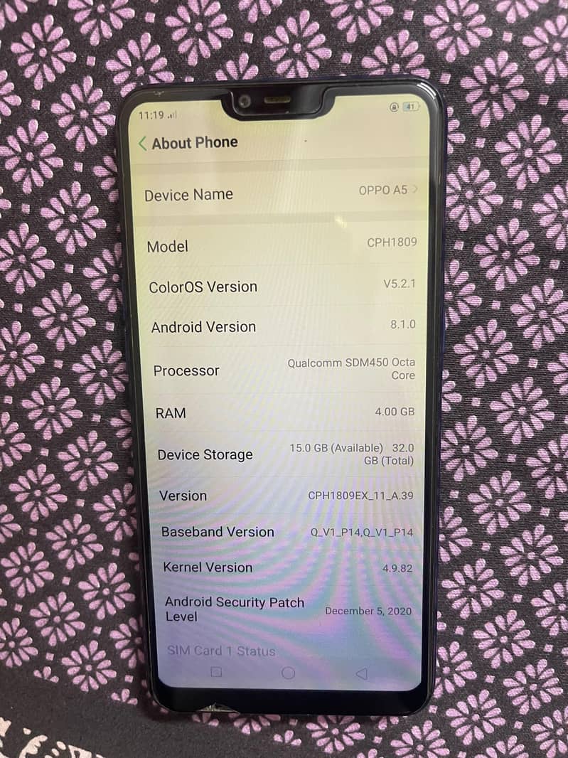 oppo a5 5
