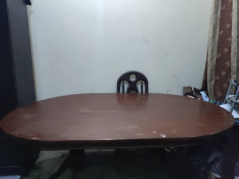 oval dining table 4
