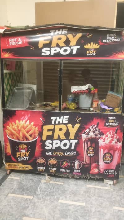 fast food counter and all equipment for sale