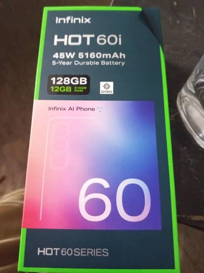 brand new Infinix just open box