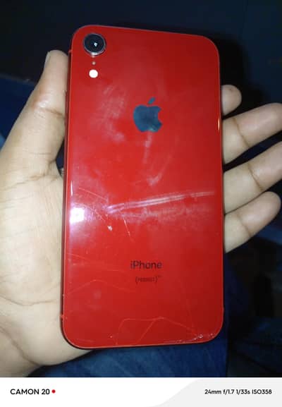 iphone xr non pta 64 GB face I'd truetone ok battery original