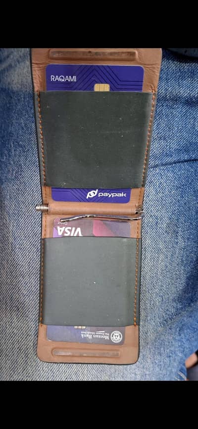 Waldore Magnetic Leather Wallet