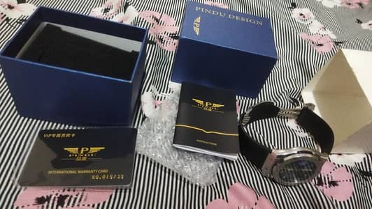 pindu design automatic tourbillion waterproof watch