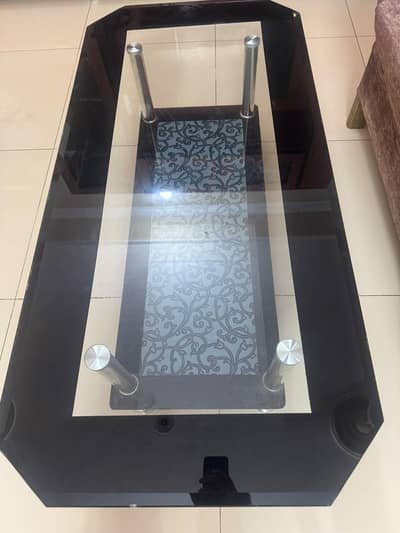 3 Set Glass Table with elegant design