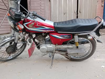 Honda Cg 125 golden number 125