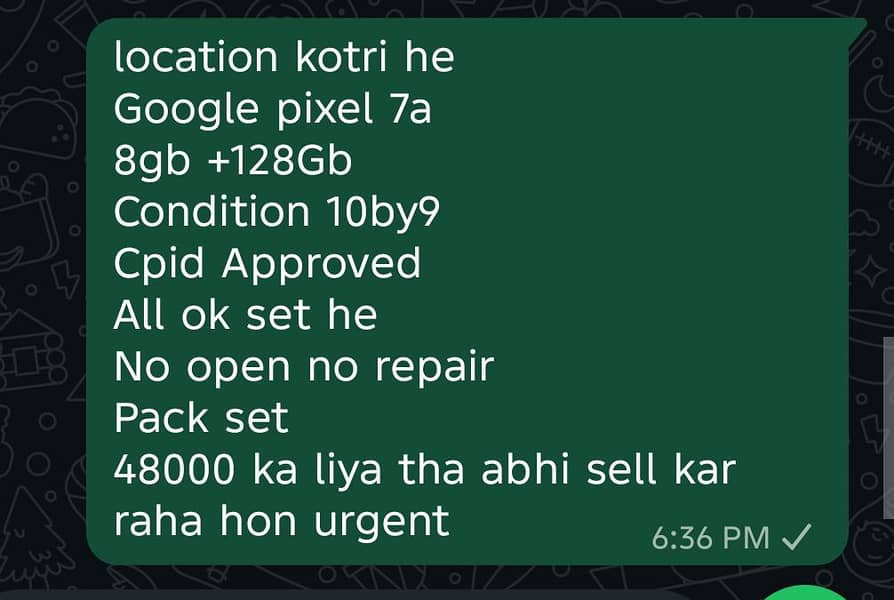 Google Pixel 7a 1