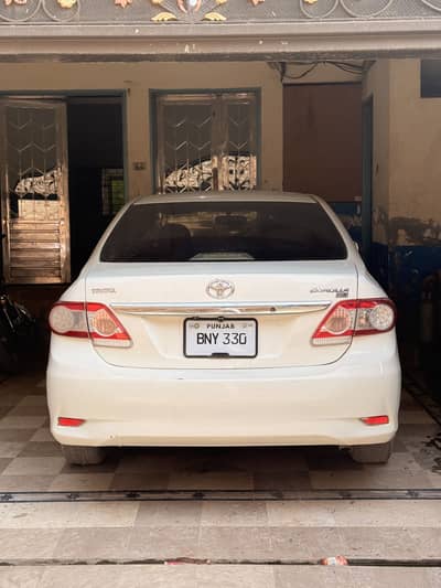 Toyota Corolla XLI 2013