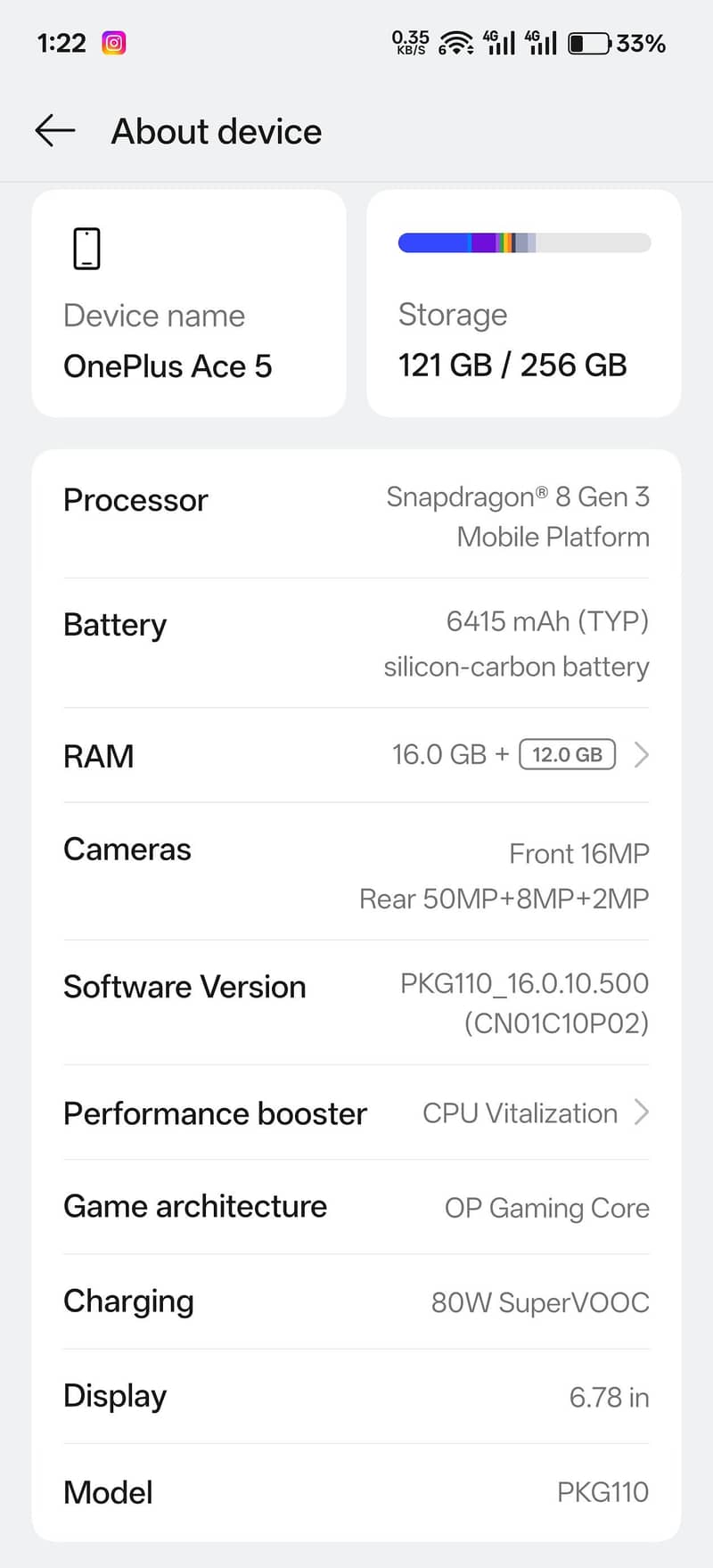 One Plus Ace 5 0