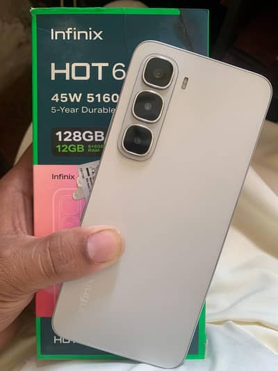 Infinix Hot 60i 6GB Ram 128GB memory