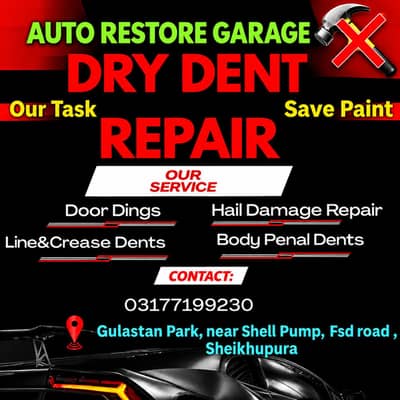 Auto Restore Garage – Professional Dry Dent Repair