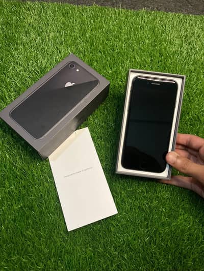 Apple iPhone 8 all ok 64 gb full original whatsapp 03099403787