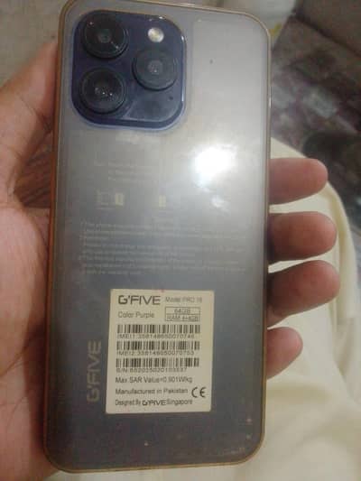 G'Five Other Model pro 16 abi mobile warranty ma he