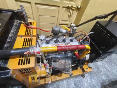 Toyota Corolla 16 Valve Petrol + Gas Generator | Stamford 16 KVA