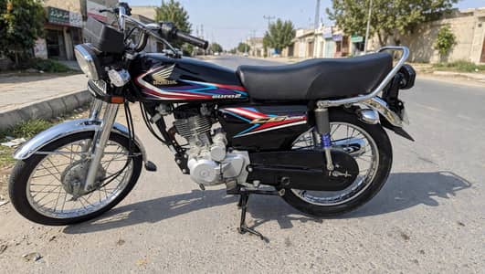Honda 125 self start 19 model home use bike