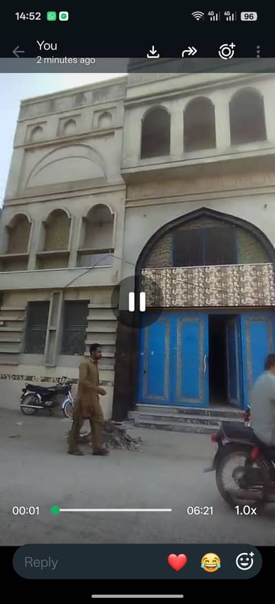 one kanal  bulding for rent