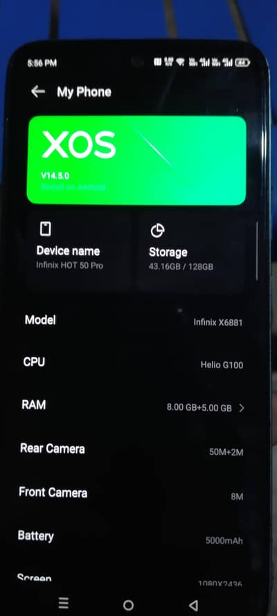 Infinix Hot 50 Pro