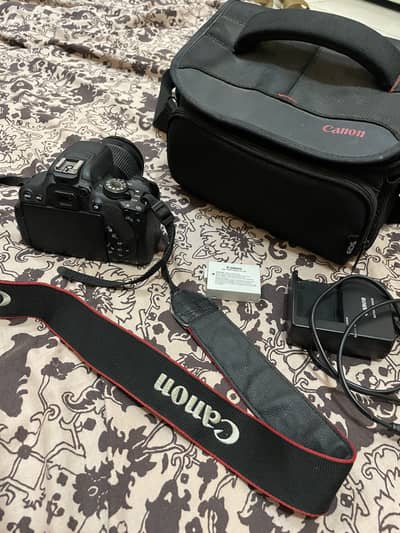 Canon EOS 700D - very less used - All original - 18-55 mm STM - 10/10