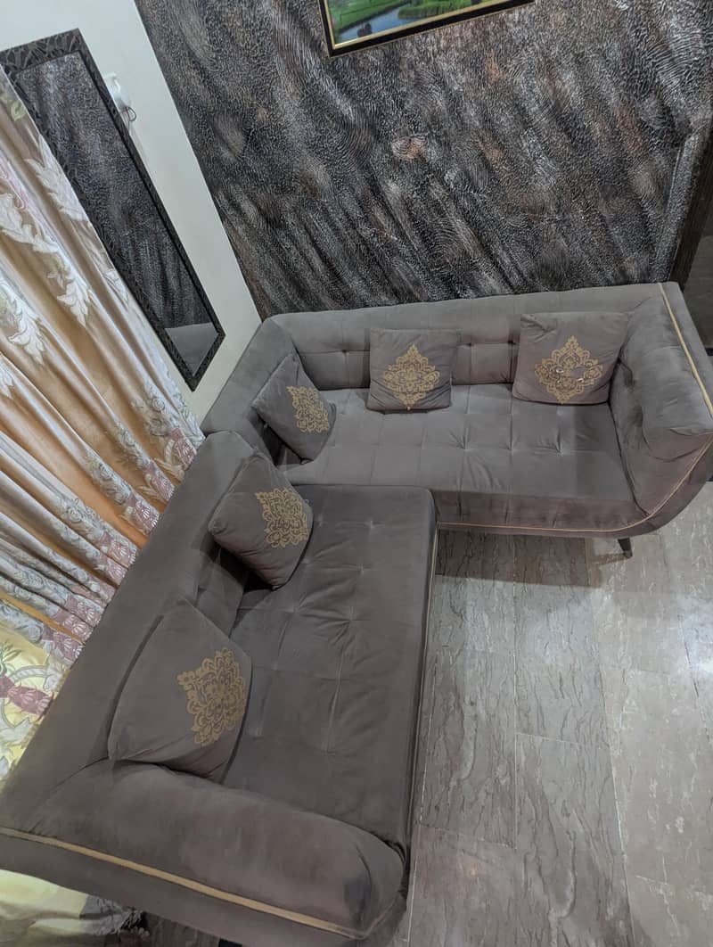 L shape corner sofa 5
