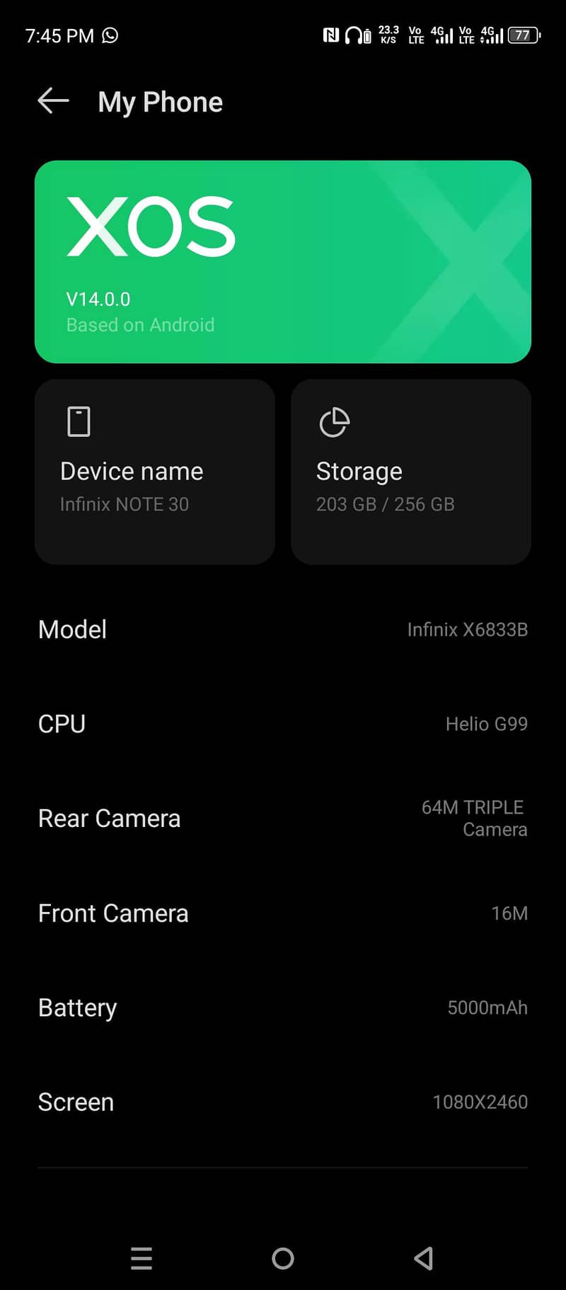Infinix Note 13 5