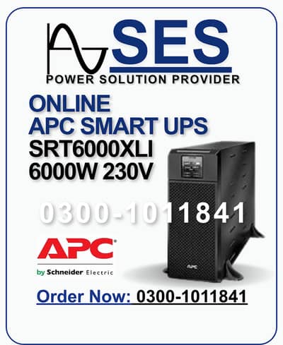 Online APC SMART UPS SRT 6KVA