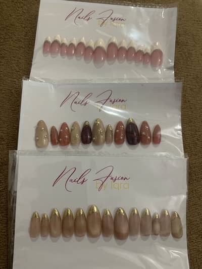 hand made customised nails sets