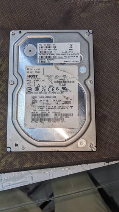 HGST 4TB SAS Hard Drive For Sale