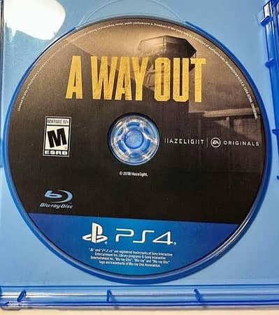 A Way Out (ps4 disk)