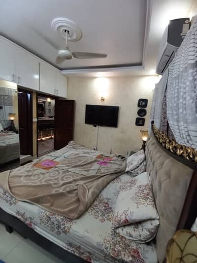 Rent 240 yards portion 3bed. d d ground floor johar blk 15