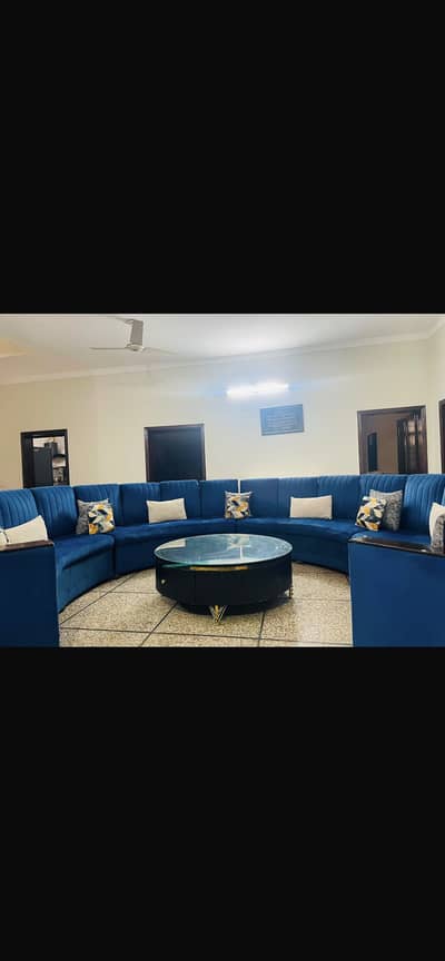 C shape sofa for large living rooms