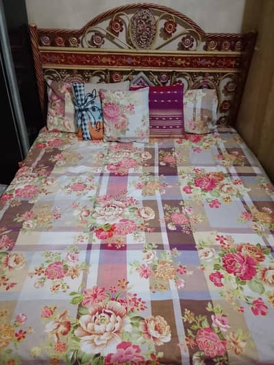 iron bed