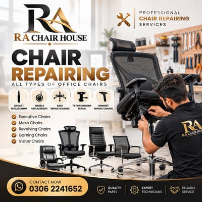 Office Chair Repairing karachi | Executive & Mesh Chair Repair