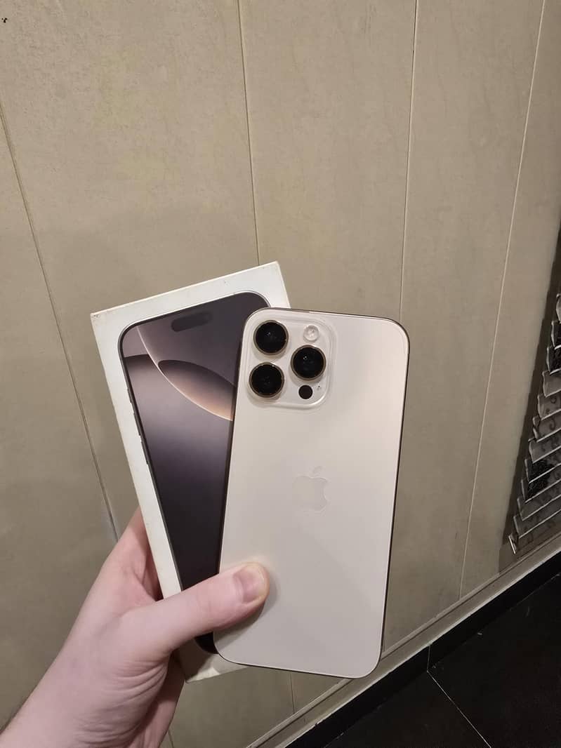 Apple iPhone 16 Pro Max Pta Approved 0