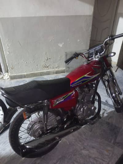 Honda CG 125 2016 for sale punjab number