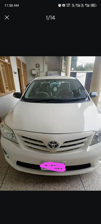 Toyota Corolla XLI 2012