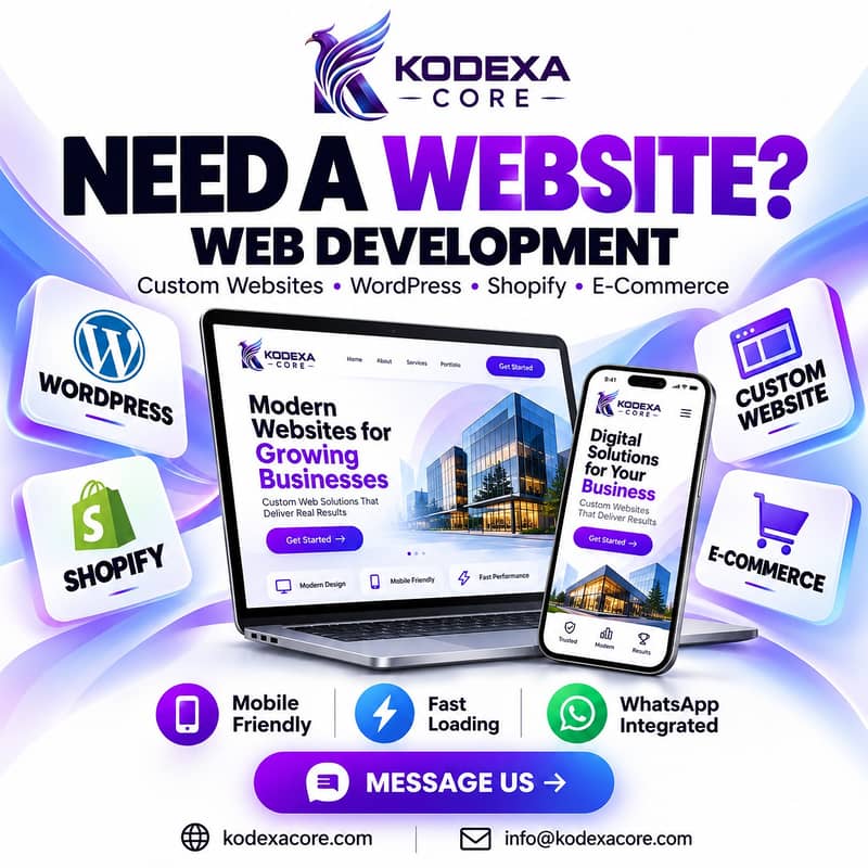 Website Development Karachi WordPress Shopify Ecommerce Store 0