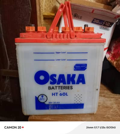 Osaka betry 60 new 3 month Warannty use nai hue hai jab se li he