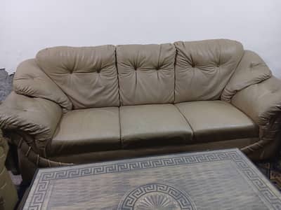 7 seater leather sofa se for sale