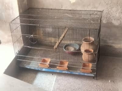 1 Iron Cage (2.6L×1.5W×1.5H)