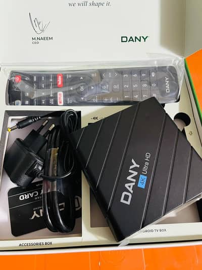 DANY ANDROID BOX 4K RESOLUTION