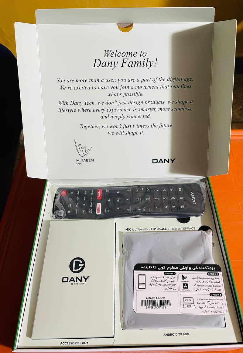 DANY ANDROID BOX 4K RESOLUTION 2