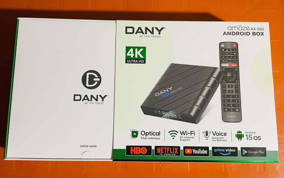 DANY ANDROID BOX 4K RESOLUTION 3