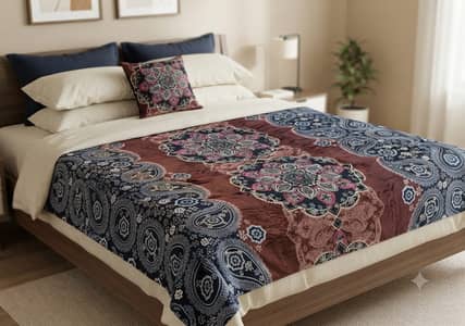 AC Fleece Blanket|Fleece Blanket|Double Bed Blanket|Winter Blanket