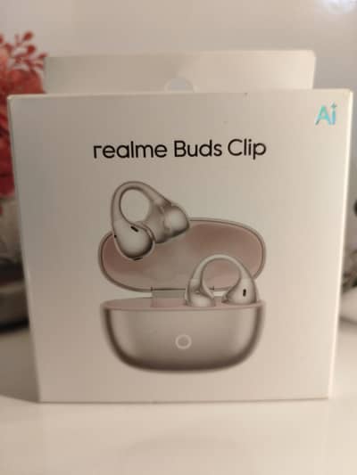 realme Buds Clip Gold | 100% Brand New | Full Box Pack | Original