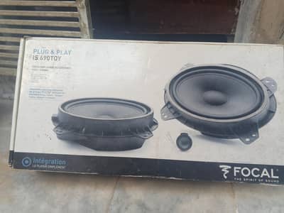 Focal Car Audio Complete Set – Amplifier + 2 Speaker Sets