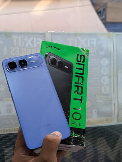 infinix smart 10 plus 4/128 8month wearnty pri hy