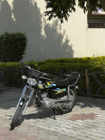 Honda CG 125 2026 Model -3700km- Double Saman with orignal tanky tapay