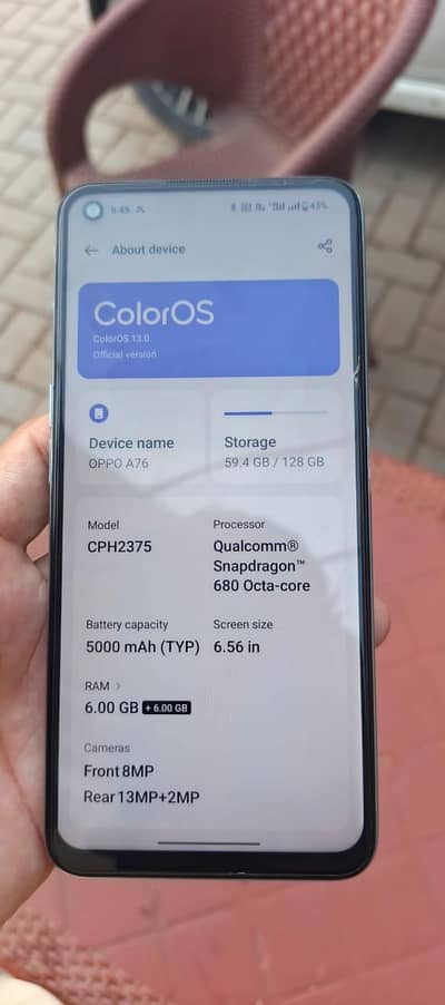 OPPO A76
