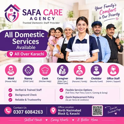 female staff and job provider